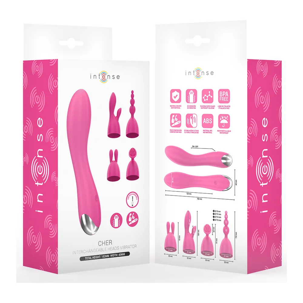 Vibromasseur Cher Modes Mouvements Intense vue 2