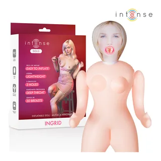 Poupée gonflable femme taille réelle vue de face
