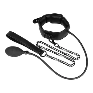 Collier Gonflable avec Chaine Fetish Submissive