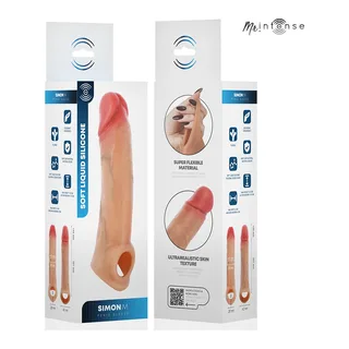 Gaine pénis Simon Manchon Pénis Silicone Mr Intense