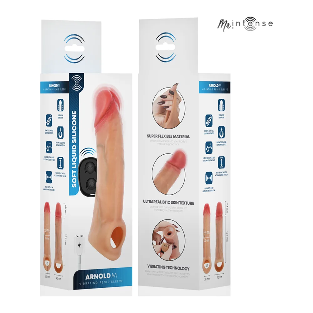 Gaine à pénis Arnold Vibrateur Manchon Pénis Mr Intense