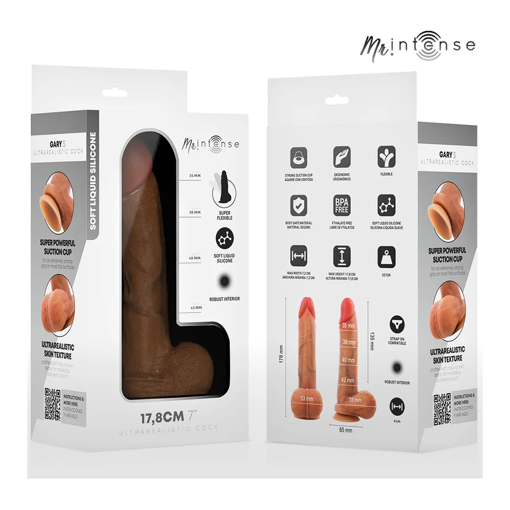 Gode Gary Pénis Silicone-réaliste Mr Intense