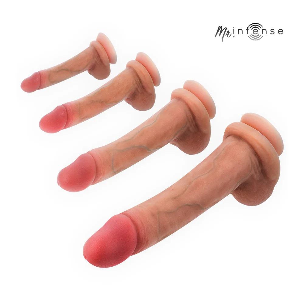 Gary Pénis Silicone-réaliste Mr Intense - avec son échelle de taille