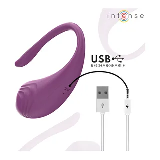 Œuf Vibrant Olivia Intense - avec sa base - Violet