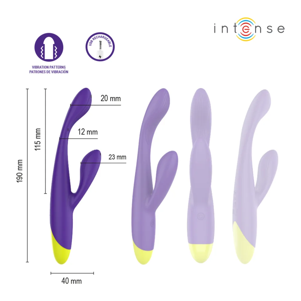 Stimulateur Lapin Rechargeable Paolo Intense vue 3