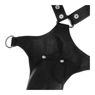 Harnais Cuir Écologique Forme Fetish Submissive Attitude