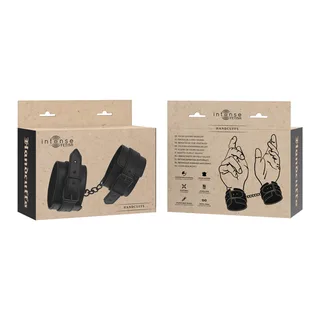 Fetish Menottes Cuir Végétalien Intense - détail de la texture
