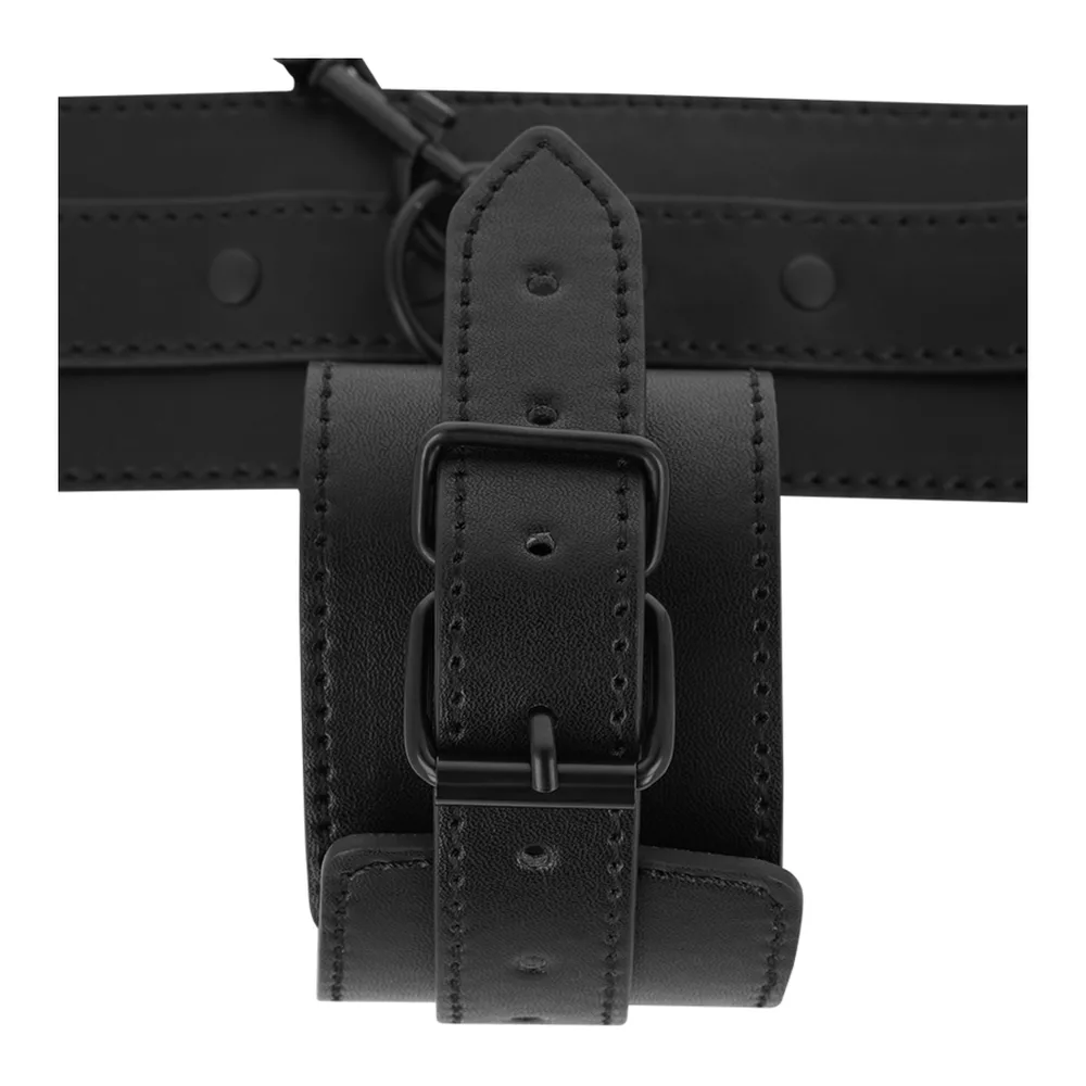 Fetish Chevilles Cuir Végétalien Intense - vue de dos