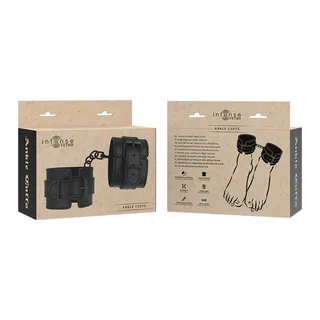 Fetish Chevilles Cuir Végétalien Intense - avec sa base