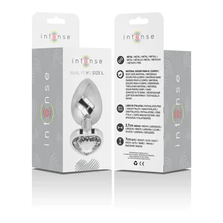 Plug Anal Métal Aluminium Intense - avec sa base