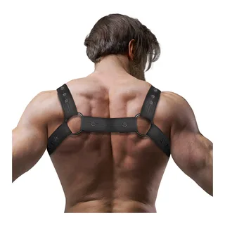 Harnais Sport Réglable Néoprène Fetish Submissive Attitude