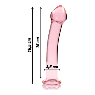 Gode en Verre clair Nebula Series By Ibiza - avec sa base