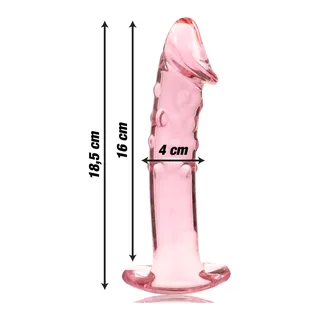 Gode en Verre Borosilicate modèle 19 Nebula Series By Ibiza - vue de dos