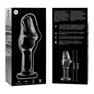 Plug Anal en Verre Modèle 6 Nebula Series By Ibiza vue 4