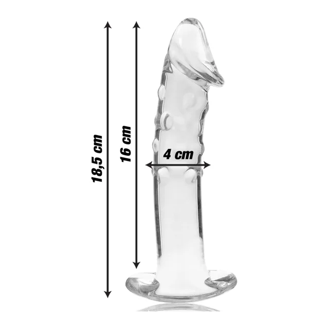 Gode en Verre Borosilicate modèle 19