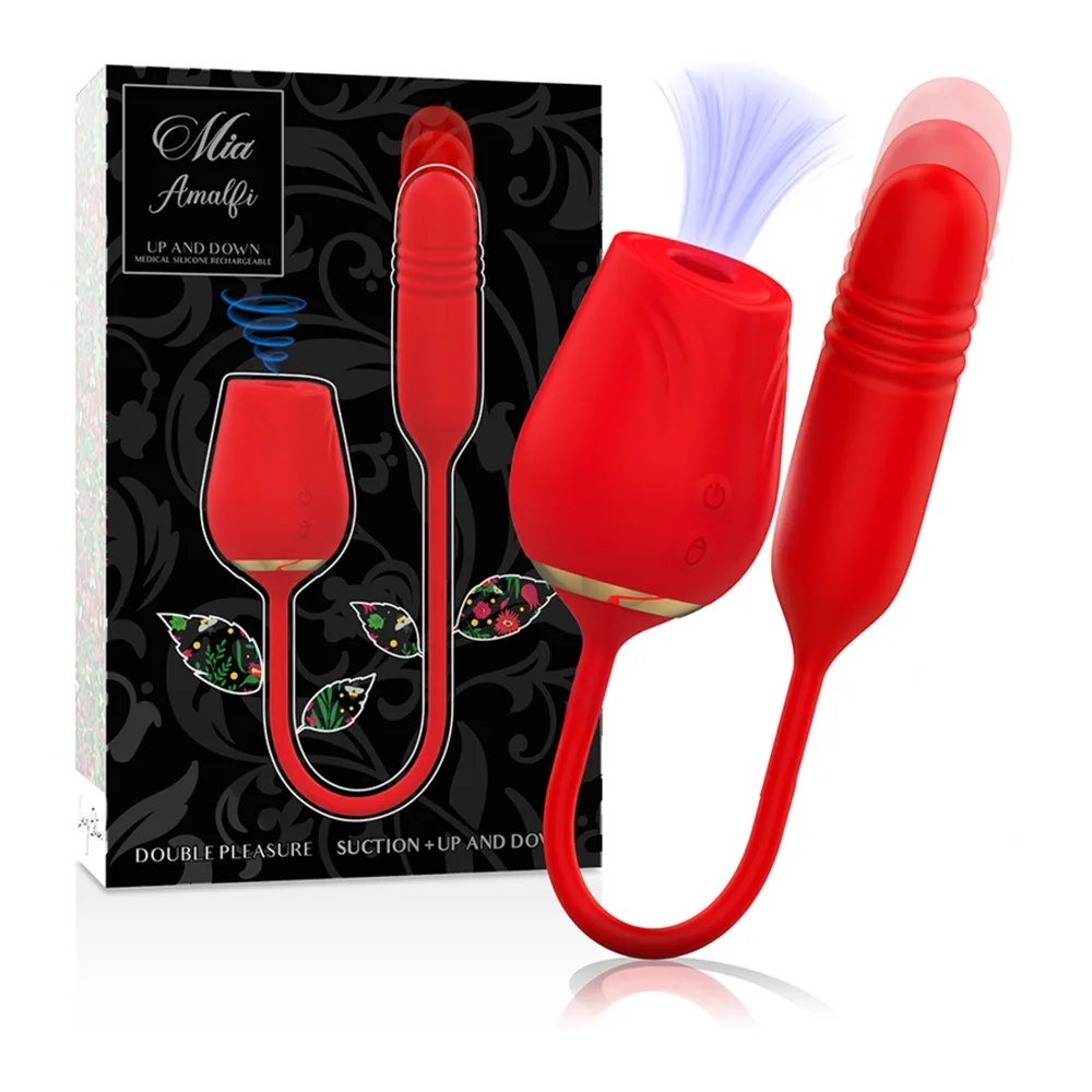 Stimulateur clitoridien Amalfi Double Succion Plaisir Mia
