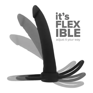 Gode Anal Cobi Onyx Mythology - avec son échelle de taille