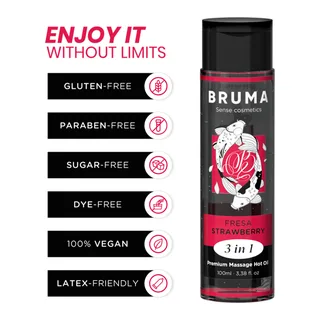 Huile Massage Effet Fraise Bruma vue 5