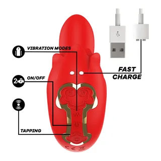 Selena Stimulateur Vibrant Tapping Mia vue 7