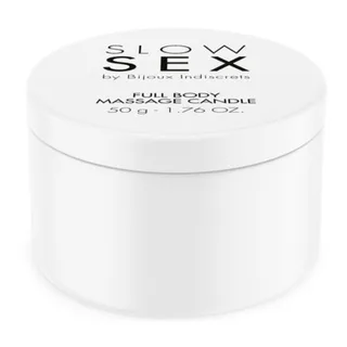 Slow Sex Bougie de Massage Bijoux Indiscrets - détail de la texture