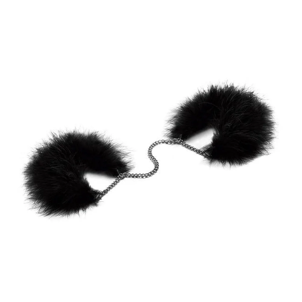 Za Za Zu Menottes Plume Bijoux - vue de profil