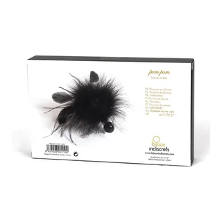 Plume Pom Pom Bijoux - vue de dos