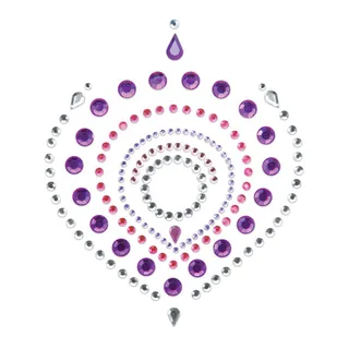 Indiscrets Flamboyant Lilas&rose Bijoux - vue de dos