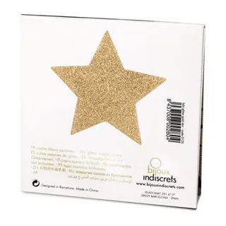 Indiscrets Capuchons tétons Star Bijoux - détail de la texture