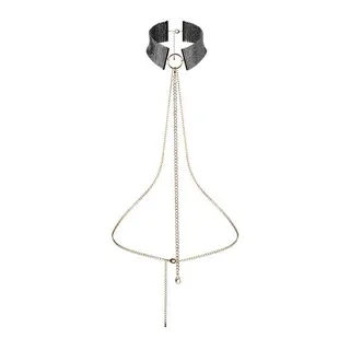 Désir Métallique Collier Bijoux - détail de la texture