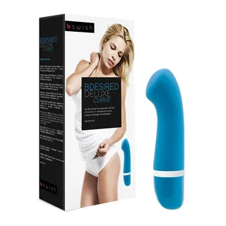 Vibromasseur Bdesired Deluxe Curve Lagon B Swish vue 2