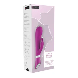 Vibromasseur Bwild Deluxe Bunny Rabbit Framboise B Swish vue 6