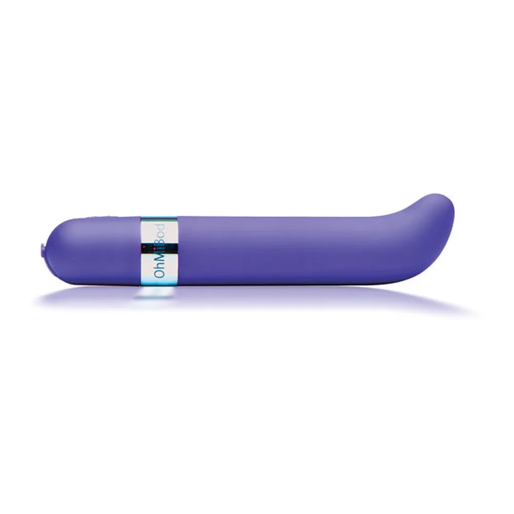 Vibromasseur Freestyle:G rose fuchsia avec bande métallique chromée, accompagné de son câble de connexion audio blanc et adaptateurs