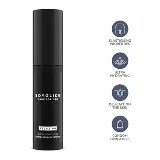 Boyglide Spray Relaxant Anal IntimateLine - vue de profil