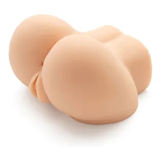 Masturbateur silicone chair deux canaux, boule vibrante, autre vue 4