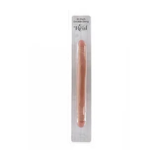 Peau Double Dong Get Real - détail de la texture