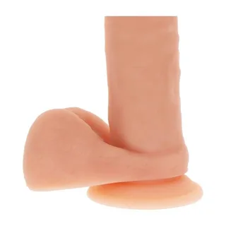 Gode Silicone Balles Peau Get Real - détail de la texture