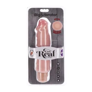 Grand Vibrateur Double Densité Get Real - détail de la texture