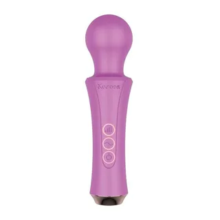Wand Xocoon The Personal Wand fuchsia, trois boutons sur la poignée