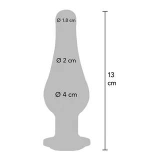 Plug anal Sextoy en Métal Diamond Bum Toyjoy vue 4