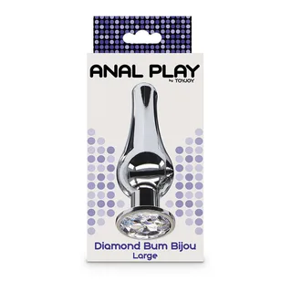 Plug anal Sextoy en Métal Diamond Bum Toyjoy vue 5
