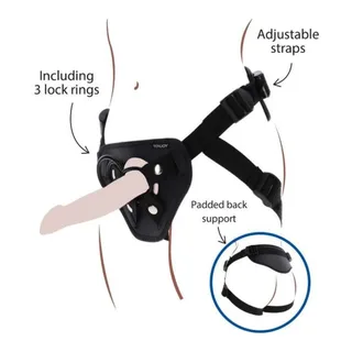 Gode Harnais Ceinture Deluxe Get Real vue 6
