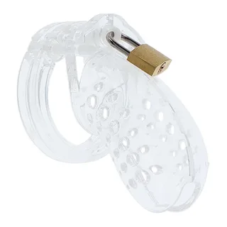 Extreme Cage Chasteté Acrylique Hidden Desire