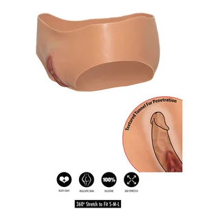 Alter Ego Culotte Vagin Hidden Desire - avec son échelle de taille