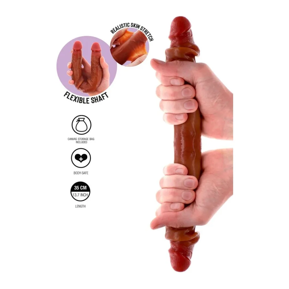 Godemichet Silicone Double Extrémité Get Real