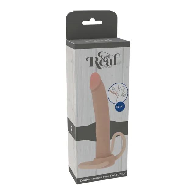 Pénétrateur Anal Silicone Double