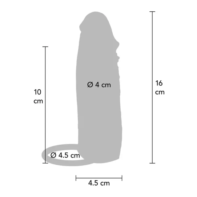 Manchon Pénis Silicone Hydratant
