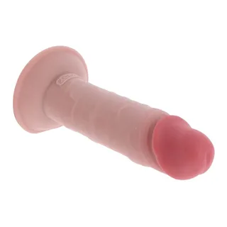 Pénis Luxe Épais Double Get Real - détail de la texture