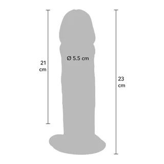Gode réaliste Pénis Luxe Épais Double Get Real