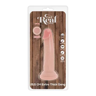 Pénis Luxe Épais Double Get Real - avec sa base