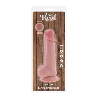 Pénis Réaliste Luxe Testicules Get Real - avec sa base